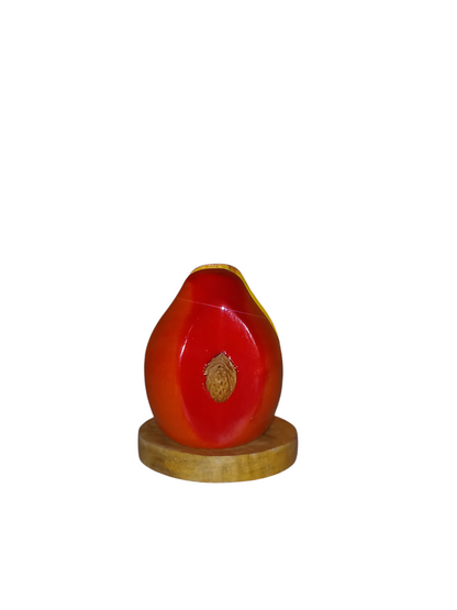 PEACH-SHAPED NAPKIN HOLDER